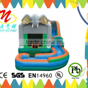 Inflatable Combo Inflatable Bouncer House With Inflatable Slide thumbnail-1