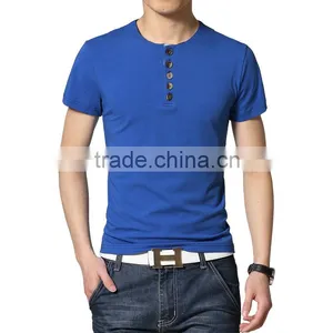 Short Sleeves Henley Tshirts thumbnail-3