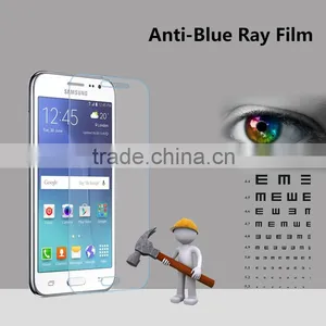 Top Sales Free Sample 0.35mm Premium Anti-explosion for Samsung J2 Anti Blue Light Screen Protector thumbnail-1