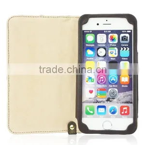 High Quality Wholesale Ostrich Skin Leather Phone Cases for Iphone 6 thumbnail-4