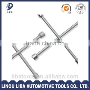 Carbon Steel Cross Rim Torque Wrench/4 Way Wheel Spanner thumbnail-6