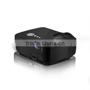 Newest Launch 1200 Lumens 1080P Full HD Mini Portable GP70 LED Home Theater Projectors thumbnail-4