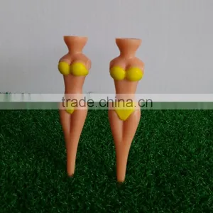 Golf Tee Multifunction Swimsuits Lady Divot Tools Tees Golf Stand Model Bikini thumbnail-2