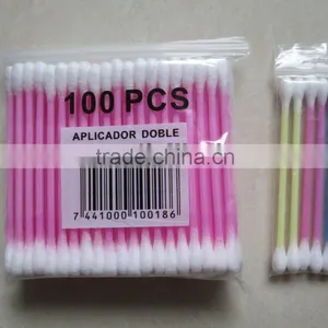 Ear Cleaning Tool Cotton Buds With Colored Stick thumbnail-1