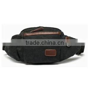 New Canvas Outdoor Sports Waist Pocket Casual Shoulder Belt Bag Purse Wallet thumbnail-2