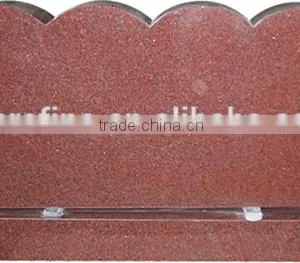 Double Heart Carving Monument/tombstone/gravestone thumbnail-1