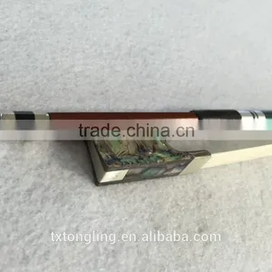 Full Size Violin Round Bow With Flap Frog Brazil Wood Bow thumbnail-2