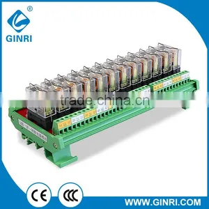 JR-12L1/12 Channel SPDT OMRON Relay Module (PLC Output Amplified Board) thumbnail-1