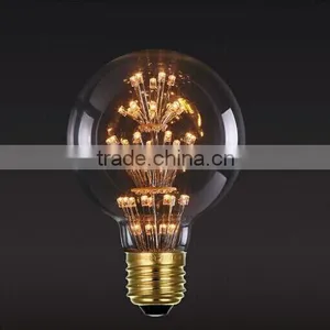 3W Vintage Edison Firework Led Bulb Light thumbnail-1