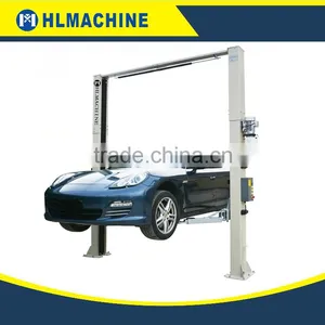 Clear Floor Two Post Car Lift Electric Release Original Manufacturer thumbnail-1