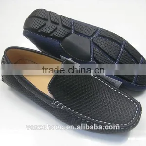 Cool Black PU Shoes for Men. thumbnail-1