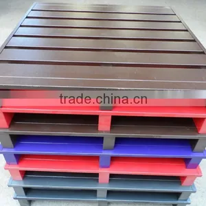 Galvanized Heavy Duty Metal Pallet, Folding Steel Metal Pallet thumbnail-2
