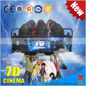 Exciting Motion Experience Truck 5d Cinema Mobile Theater System, 5d Simulator Equipment thumbnail-6