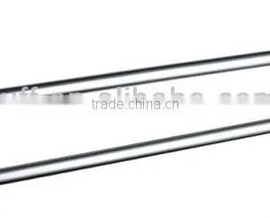 High Quality Bathroom Accessories Brass Chrome Finish Rotating Towel Rack, Movable Towel Holder Double Bars thumbnail-1