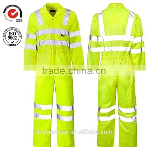 Prime Mover Hi Vis Waterproof Mechanic Workers Jacket/ Hi Vis Workwear/overalls Quality Choice thumbnail-1