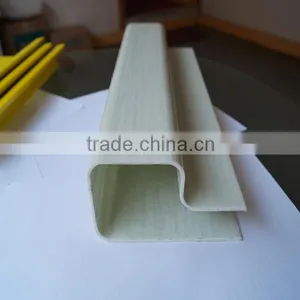 Fiberglass Pultrusion Process Structural Square Tube, Fiberglass Standard Structural Profiles thumbnail-2