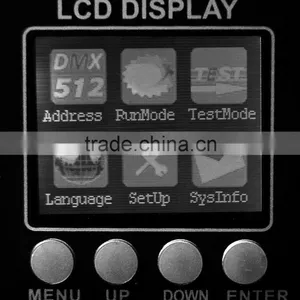 ARM 7 CPU Flexible Stage Light 36*5w RGBW Sharpy Narrow Beam Angle 5 Degree Led Moving Head Light thumbnail-6