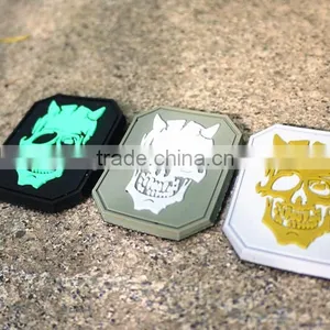 3d Soft Silicone PVC Rubber Patches/PVC Badges Garment Accessories thumbnail-1