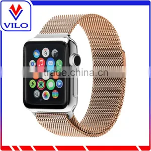 Custom Watch Mesh Strap Milanese Stainless Steel Strap for Apple Watch thumbnail-1