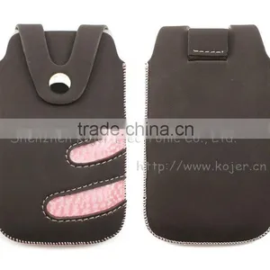 Mobile Phone Pouch for IPhone 4,Retractable Pull-tab Allowing for Phone Access thumbnail-1
