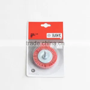 Nylon Wire Wheel Brushes Packed on Display Cards, Diameter 50mm or 2" thumbnail-1