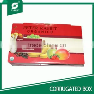 Quality Fruit Packaging Box Apples Corrugated Box thumbnail-2