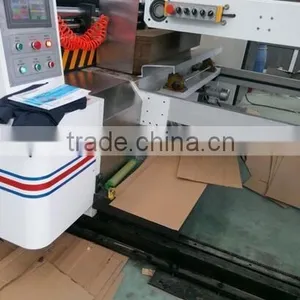 Fully Automatic Inline Flexo Printing Slotting Die Cutter With Inline Folder Gluer Bundler Machine thumbnail-2