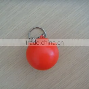 4cm Red Stress Ball Keychain thumbnail-1