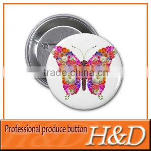 Butterfly Placa de Metal Pin China Factory thumbnail-1