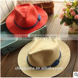 2015 Hot Selling Fashion Straw Hats for Promotional thumbnail-1