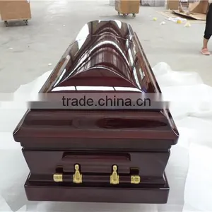 Wood Coffin Casket Box thumbnail-1
