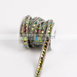 Rhinestone Chain,crystal Belt,hot Fix Tape for Shoes Bags Accessories thumbnail-1