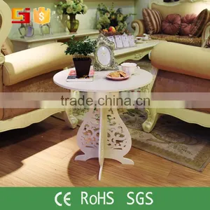 Home Design Furniture Wooden Round Cofee Table thumbnail-2