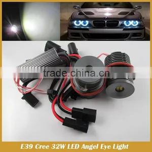 Angel Eye LED Lights Halo Rings 32W Bulbs E39 E60 E53 E63 645ci thumbnail-1