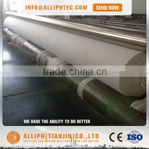 High Strength Short Fiber Needle Punched Non Woven Geotextile With Good Flexibility thumbnail-2
