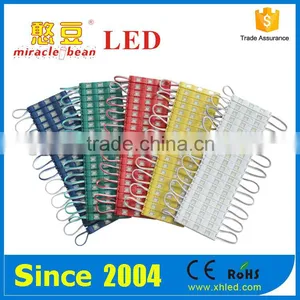 Waterproof IP67 With Lens DC12V 1.2W 3SMD 5730 LED Injection Module thumbnail-1