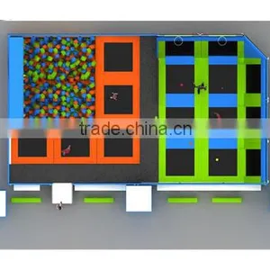 Cheap Gymnastics Trampoline Indoor Equipment for Hot Sale thumbnail-2