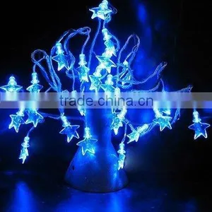 X' Mas Blue Star Led String Light thumbnail-1