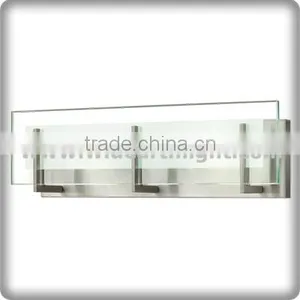 UL CUL Listed 3 Lights Bathroom Vanity Light Hotel With Frosted Glass Diffuser Mount Upon The Mirror W81093 thumbnail-1