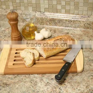 New Design 2015 Eco-Friendly Bamboo 2-Tone Reversible Cutting Board With Removable Magnetic Insert thumbnail-4