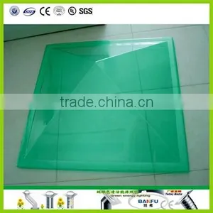 PC  PMMA Pyramid of Light Shade Skylight Dome , Dome Skylight thumbnail-4