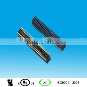 Gold Plated Connector, 2.0mm Pitch Double Row SMT Female Header thumbnail-1