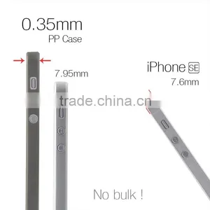 0.35mm Ultra Thin Eco Friendly Case For Iphone 5SE thumbnail-1