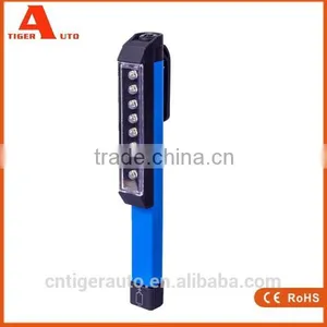 2015 Wholesale COB Portable LED Flashlight Pen With Clip Magnet thumbnail-1