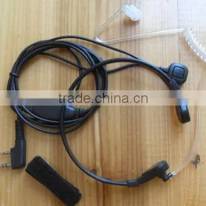 Throat Microphone Vibration Earphone Headset For Two Way Radio BaoFeng UV-5R thumbnail-2
