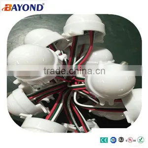 Milky White Cover D30mm 3 LEDs LED Point Light With IC2811 thumbnail-1