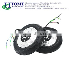 China Htomt 6.5''/8"/10" Inch Replacement Wheel & Wheel Motor For Hoverboard Self Balance Scooter thumbnail-3