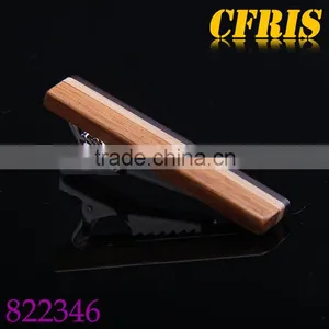 Classic Wood Tie Clip,High Quality Joint Wood Tie Clip For Gentlemens Quality Choice thumbnail-1