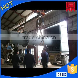 Rotary Drum Dryer Machine for Biomass Fuel With Hot Air Heater thumbnail-1