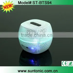 New Product Crack Wireless Mini Bluetooth Speaker With Led Light thumbnail-1
